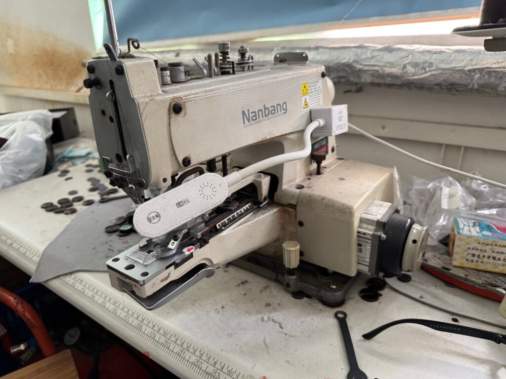 Button Attaching Machine